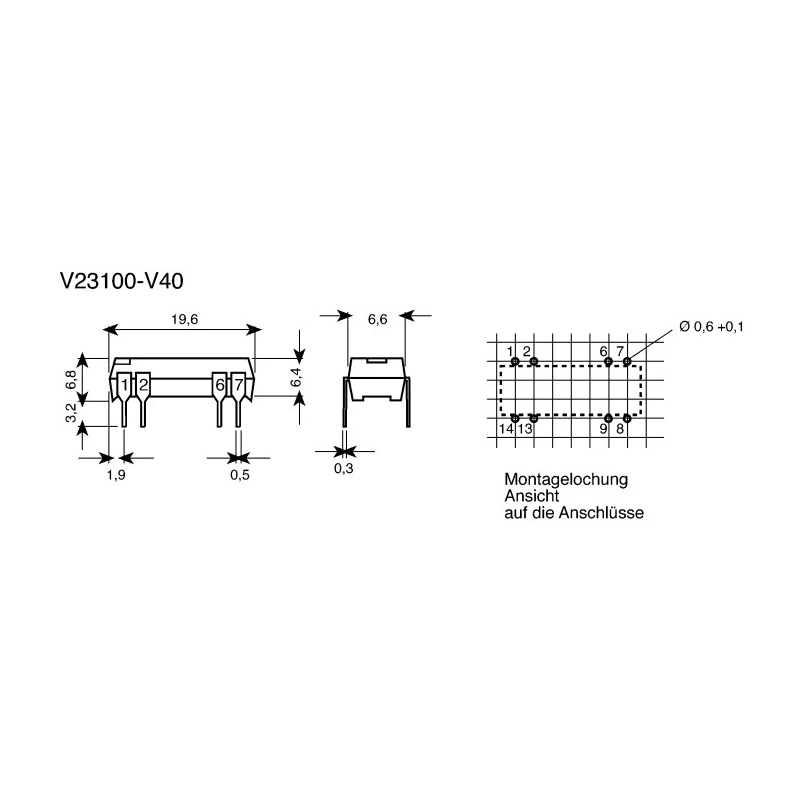 TE Connectivity PCB Reed Relay 5V DC Coil, SPDT Contact Configuration, 175V DC Max, 200 Ω Coil Resistance 2-1393763-3