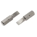RS PRO Screwdriver Bit Slotted Drive Chrome Vanadium Steel 25 mm Overall 1-Piece 252-961