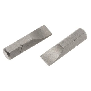 RS PRO Screwdriver Bit, Slotted Drive, 25 mm Overall, Chrome Vanadium Steel 252-911