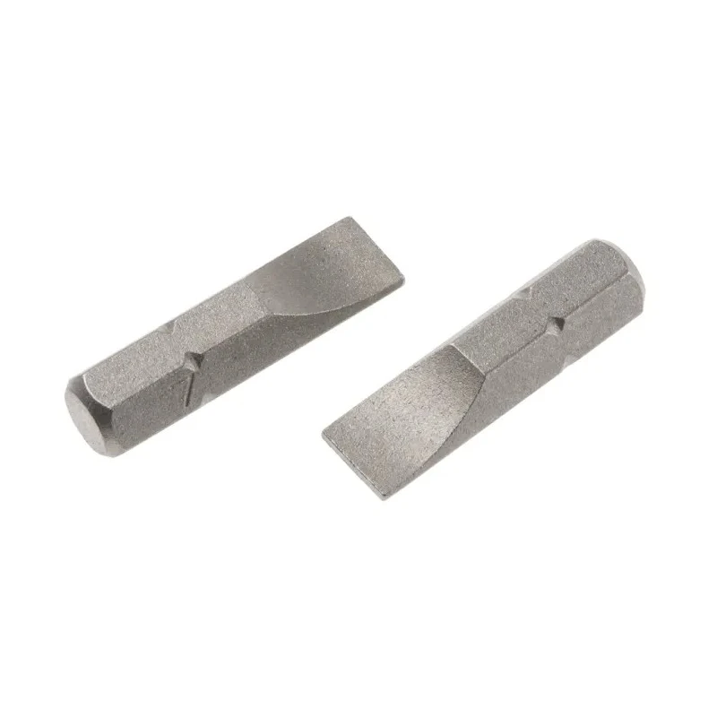 RS PRO Screwdriver Bit, Slotted Drive, 25 mm Overall, Chrome Vanadium Steel 252-911