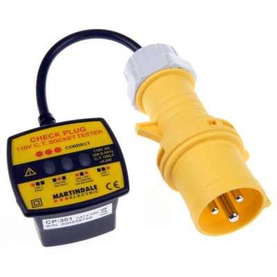 Martindale Socket Tester 16A 110V AC CAT II CP301