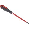 Bahco Hexagon Screwdriver with 3 mm Tip, 125 mm Alloy Steel Blade, Ergonomic Bi-Material Handle, VDE 1000V Insulated BE-8703S