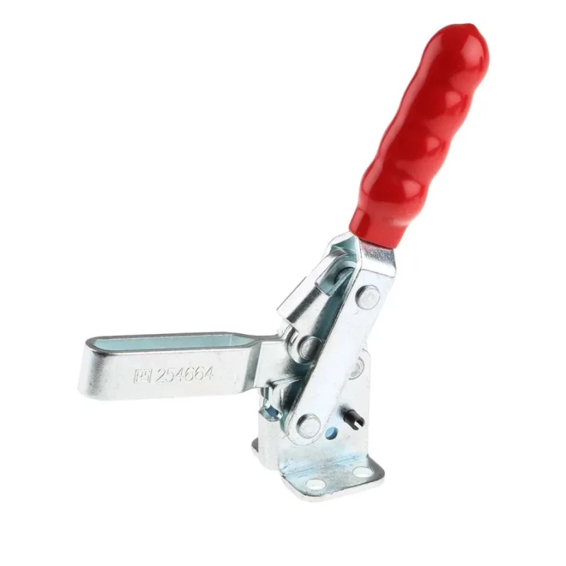 RS PRO 150° x 32 mm Zinc Plated Steel Vertical Toggle Clamp with 250 kg Holding Force 254-664