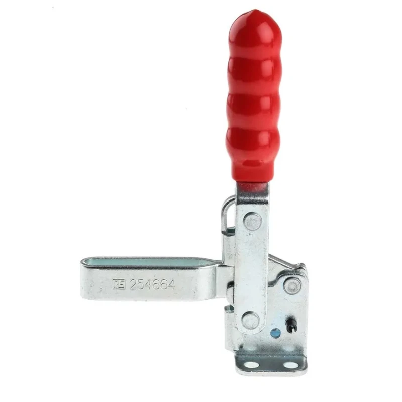 RS PRO 150° x 32 mm Zinc Plated Steel Vertical Toggle Clamp with 250 kg Holding Force 254-664