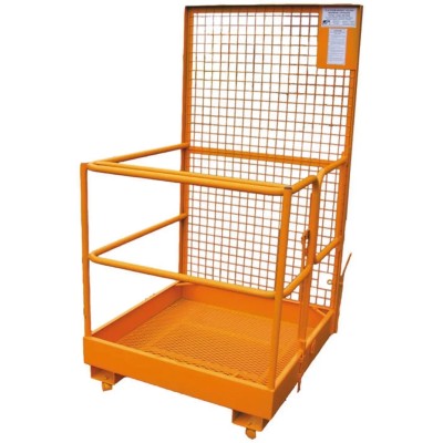 RS PRO Forklift Safety Cage 250 kg Load Capacity 990 x 990 mm Platform Dimensions 70 kg Gross Weight 251-823