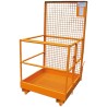 RS PRO Forklift Safety Cage 250 kg Load Capacity 990 x 990 mm Platform Dimensions 70 kg Gross Weight 251-823