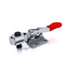 RS PRO 90° Horizontal Handle Toggle Clamp Stainless Steel Chrome Finish 27kg Holding Force 254-715