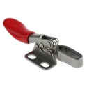 RS PRO 90° Horizontal Handle Toggle Clamp Stainless Steel Chrome Finish 27kg Holding Force 254-715