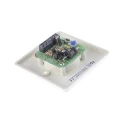 e2s Bedhead Series Electronic Sounder Wall Mount White ABS Housing 24V DC 8-Tone 90 dB IP32 IP32