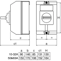 Schneider Electric Auxiliary Contact 1 Contact 1 NO Side Mount 63A 690V VZ12