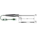 RS PRO Type K Flat Head Air Temperature Probe, 300 mm Length, 7 mm Diameter, 450 °C Max 255-566