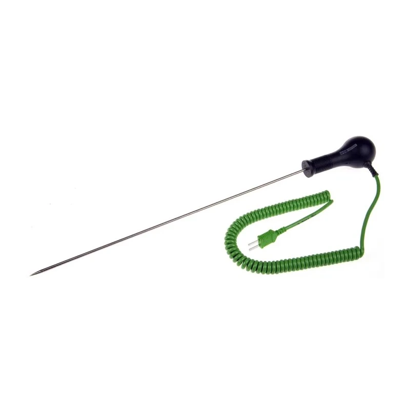 RS PRO Type K Needle Temperature Probe 300 mm Length 3.3 mm Diameter 250 °C Max 255-572