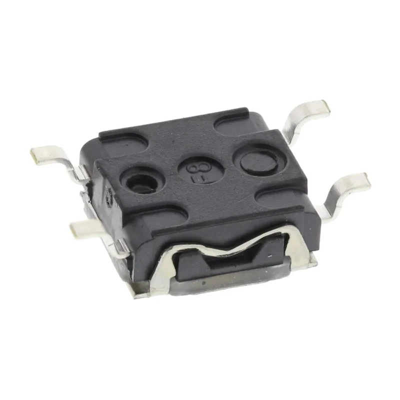 C & K IP67 White Tactile Switch Button, 0.9 mm Actuator Length, SPST 50mA 32 V dc, Surface Mount KSC221G LFS