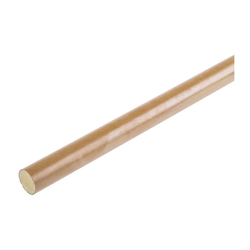 RS PRO Brown Polyamide-Imide Rod 300 mm Length x 12.7 mm Diameter 257-7063