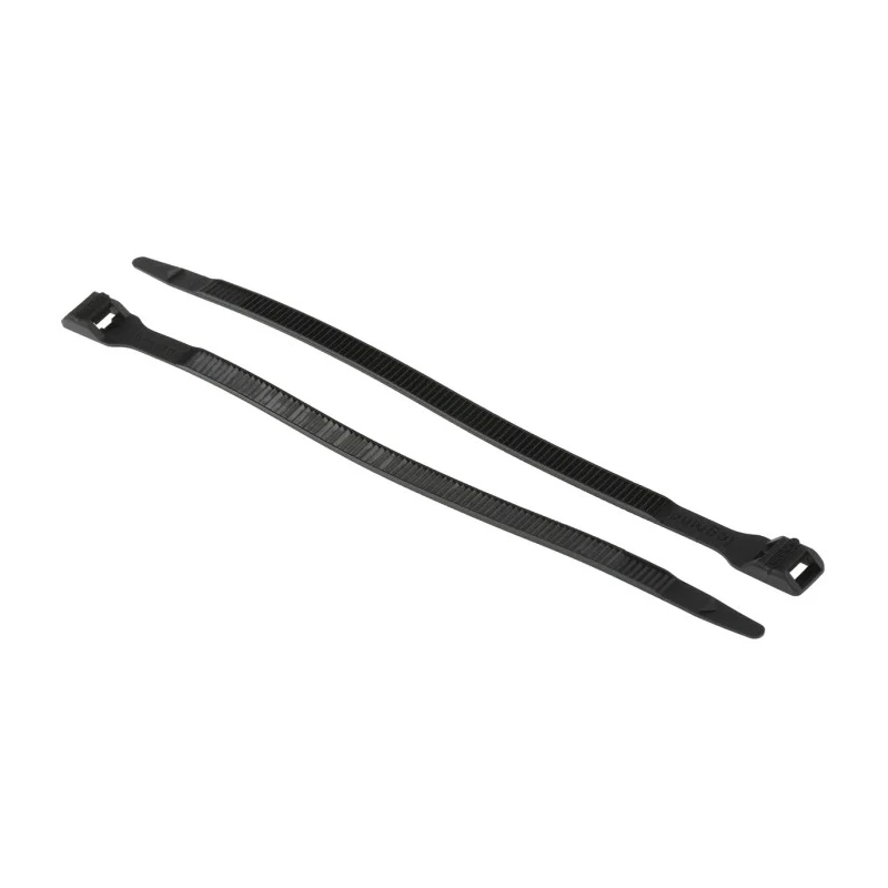 Legrand Black Polyamide 12 Cable Tie 180 mm x 6 mm UV Resistant Flame-Retardant Colson Series 0 319 25