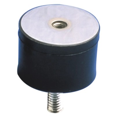 Paulstra Hutchinson Cylindrically Shaped M8 Anti-Vibration Mount Male to Female Bobbin 70 daN Compression 30 mm 520027