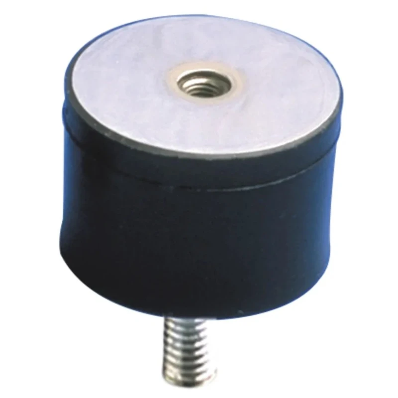 Paulstra Hutchinson Anti-Vibration Mount Male to Female Bobbin Thread M10 Radiaflex 40 mm 160 daN Compression 520029