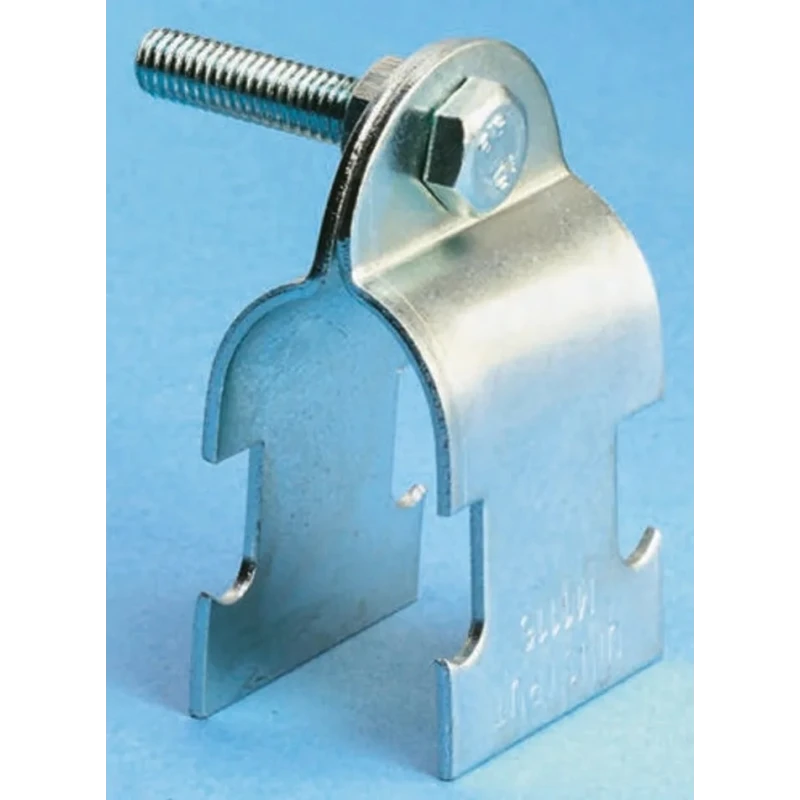 Unistrut Hot Dip Galvanised Stainless Steel Pipe Clamp 32mm Width, 14mm Fixing Hole Diameter M 1116
