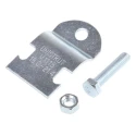 Unistrut Hot Dip Galvanised Stainless Steel Pipe Clamp 32mm Width, 14mm Fixing Hole Diameter M 1115