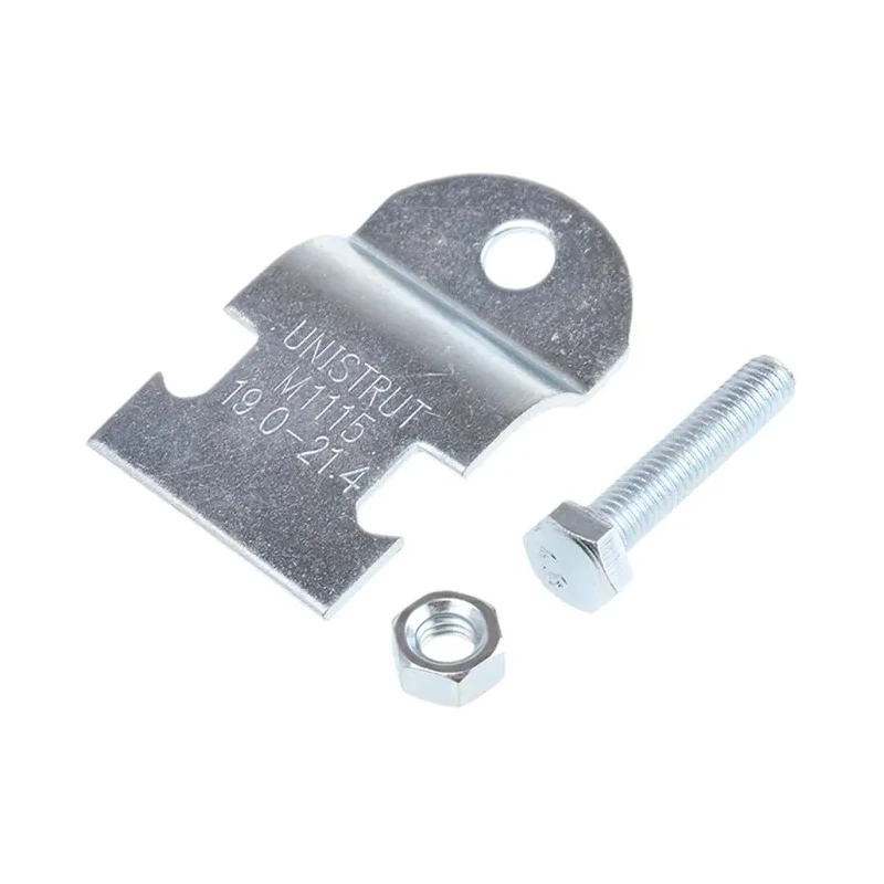 Unistrut Hot Dip Galvanised Stainless Steel Pipe Clamp 32mm Width, 14mm Fixing Hole Diameter M 1115