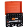 Bahco Screwdriver Bit Set Slotted Hex Torx Phillips Pozidriv Alloy Steel 26 Pieces 2058/S26