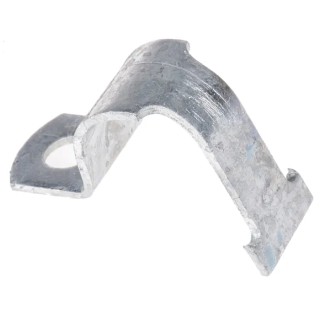 Unistrut Hot Dip Galvanised Steel Pipe Clamp 32mm Width, 14mm Fixing Hole Diameter, 81mm Length SS 2 C