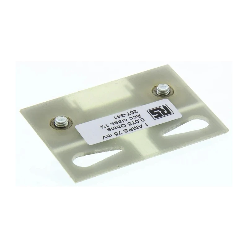 HOBUT Plate Shunt Maximum Current 1A Max 75mV Output Voltage ±1.5 % Accuracy SHR1A75
