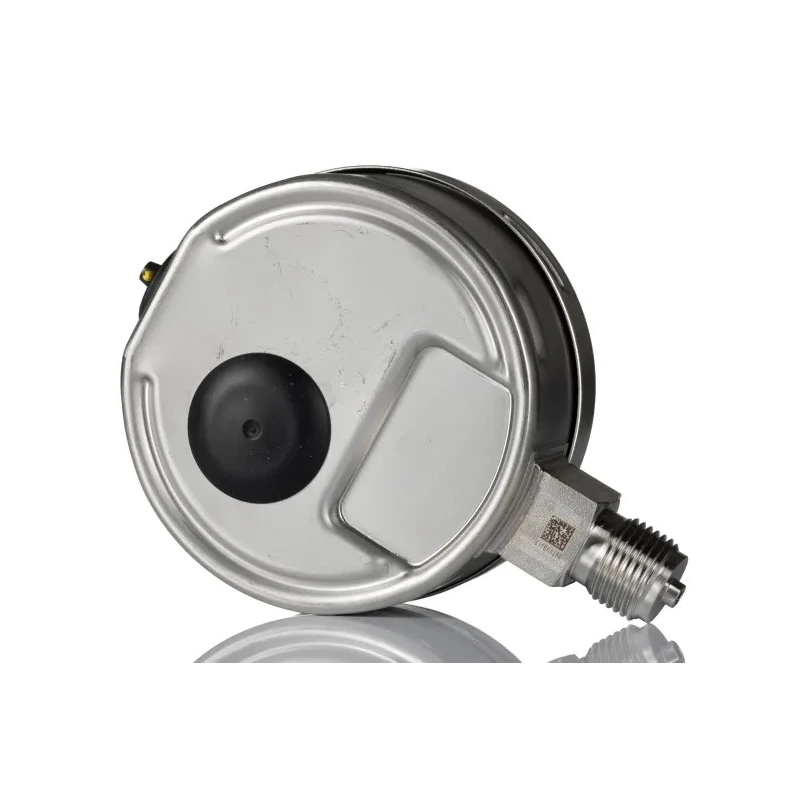 RS PRO 100 mm Stainless Steel Bottom Entry Pressure Gauge G 1/2 Connection 1 Bar Accuracy ±1% 258-2318