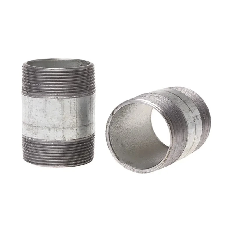 RS PRO Galvanised Malleable Iron Fitting Nipple Male 2 in to Male 2 in 257-8050