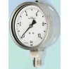 RS PRO 100 mm Diameter Stainless Steel Pressure Gauge G 1/2 Bottom Entry 16 bar ±1% Accuracy 258-2396