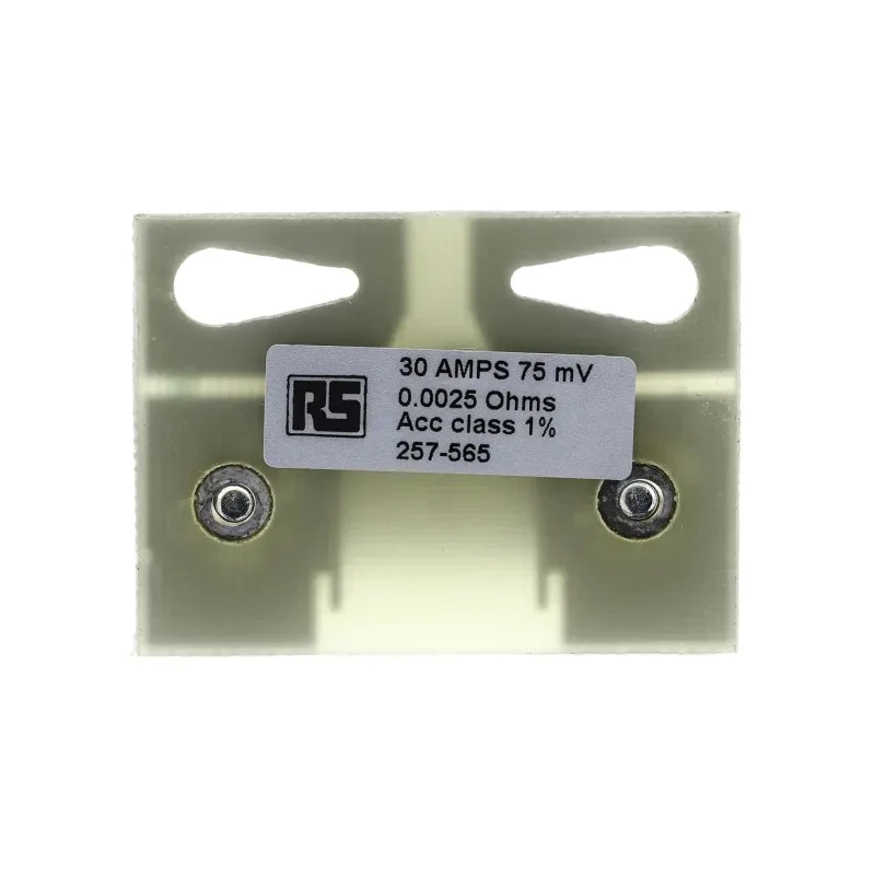 HOBUT Plate Shunt 30 A Max 75mV Output Voltage ±1.5 % Accuracy SHR30A75