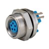 TE Connectivity Circular Connector Subminiature Socket Panel Mount 5 Contacts 60V 3A IP65 TRIAD 01