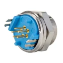 TE Connectivity Circular Connector Subminiature Socket Panel Mount 5 Contacts 60V 3A IP65 TRIAD 01 