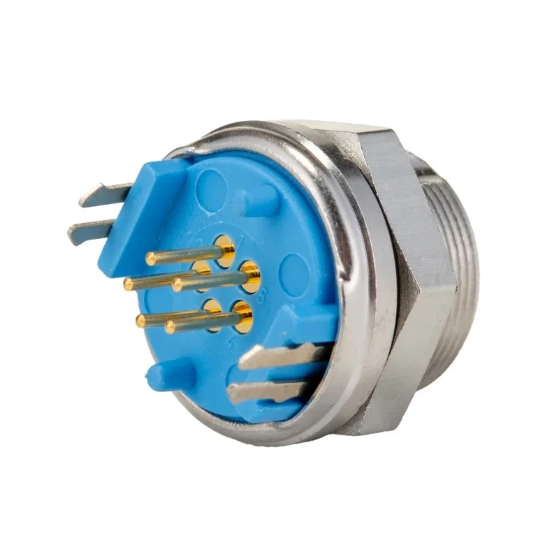 TE Connectivity Circular Connector Subminiature Socket Panel Mount 5 Contacts 60V 3A IP65 TRIAD 01 