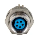 TE Connectivity Circular Connector Subminiature Socket Panel Mount 5 Contacts 60V 3A IP65 TRIAD 01 