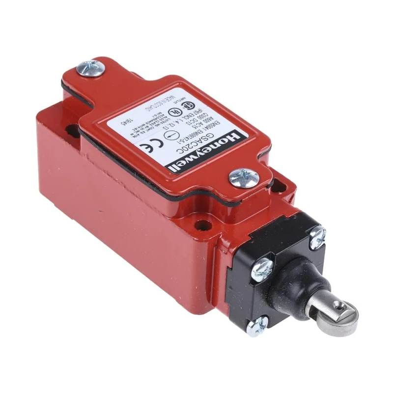 Honeywell Technologies GSS Series Plunger Limit Switch DPDT Metal Housing 600V AC 6A GSAC20C