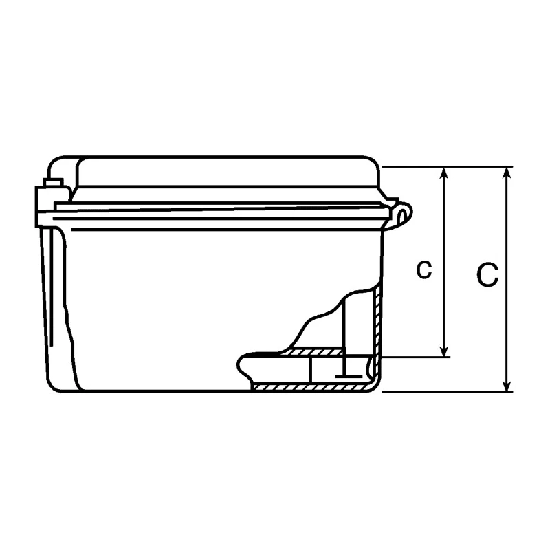 nVent HOFFMAN A48 Series Glass Reinforced Plastic Wall Box, IP66 Transparent Door, 267mm x 216mm x 167mm A1086CHSCFGW