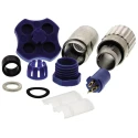 TE Connectivity Circular Connector, 3 Contacts, Cable Mount, Subminiature Socket Female, IP65, TRIAD 01 Series IP65
