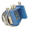 TE Connectivity Circular Connector 4 Contacts Panel Mount Subminiature Socket Female IP65 TRIAD 01 