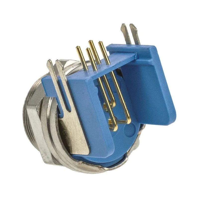 TE Connectivity Circular Connector 4 Contacts Panel Mount Subminiature Socket Female IP65 TRIAD 01 