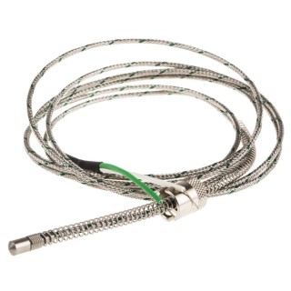 RS PRO Type K Thermocouple Stainless Steel Probe 170 mm Length, 6 mm Diameter, 400 °C Max 259-334