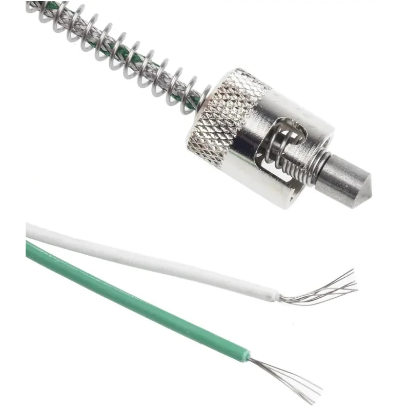 RS PRO Type K Thermocouple Stainless Steel Probe 170 mm Length, 6 mm Diameter, 400 °C Max 259-334