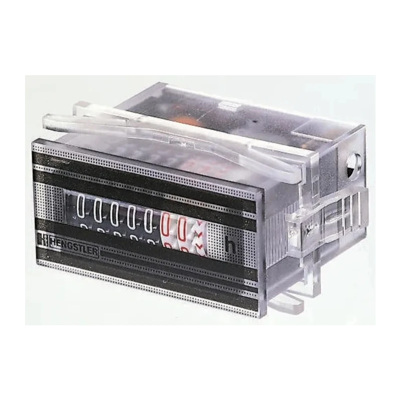 Hengstler Hour Meter Counter 7 Digit Analogue Panel Mount 115V AC Model 0 891 203