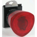 BACO Red Stay Put Push Button Head 22 mm Cutout IP66 L22EM10
