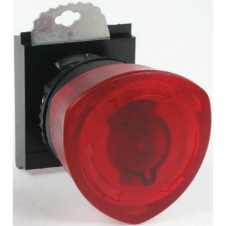 BACO Red Stay Put Push Button Head 22 mm Cutout IP66 L22EM10