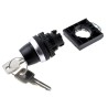 BACO 3-position Key Switch Head Maintained 22 mm Cutout L21NA00