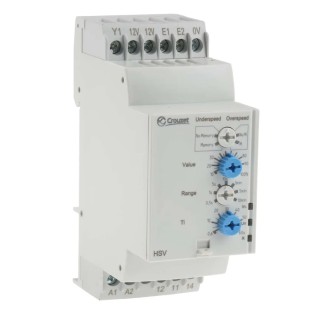 Crouzet Monitoring Relay 1 NO/1 NC DIN Rail Mount 24V AC 240V AC 240V DC 84874320