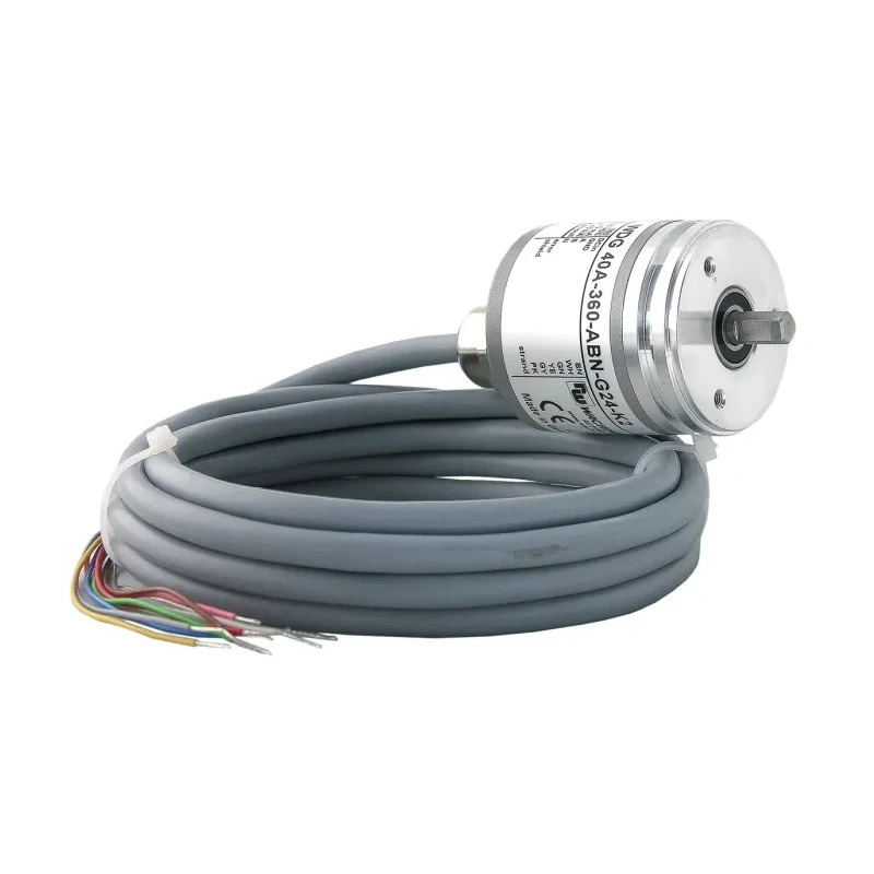 Wachendorff Incremental Encoder WDG 40A Series 30V DC, 20 PPR, HTL Output, Solid Shaft 6 mm 40A20ABNG24K2