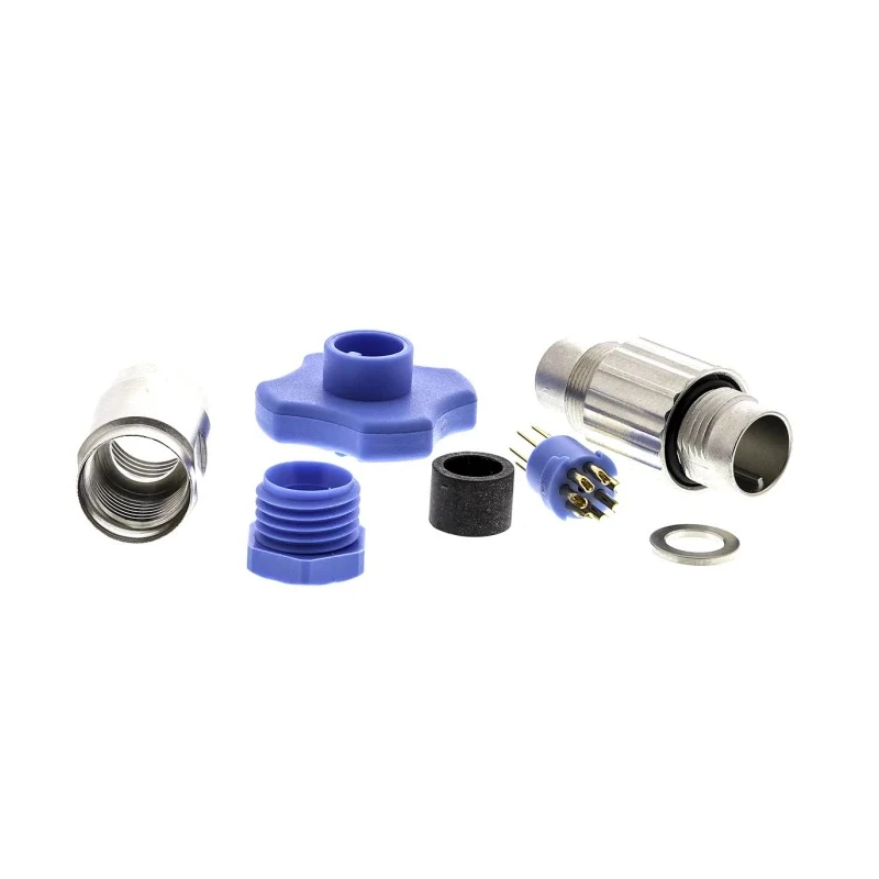 TE Connectivity Circular Connector, 7 Contacts, Cable Mount, Subminiature Size, Plug Male, IP65 Rated, TRIAD 01 2-1437719-4