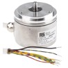Hengstler RI58-O Series Incremental Encoder 5V DC, 5000 PPR, RS422 Signal, Hollow Shaft Type 12 mm RS0-550-170